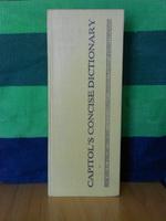 capitol s concise dictionary  