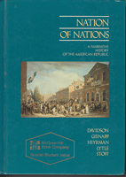 NATION OF NATIONS - A narrative history of the American Republic