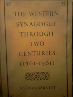 The western synagogue two centuries ( 1761-1961)
