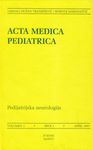 Acta medica pediatrica: Pedijatrijska neurologija