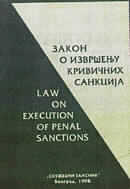 Law on execution of penal sanctions