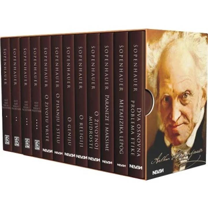 komplet knjiga artur šopenhauer 1 12 