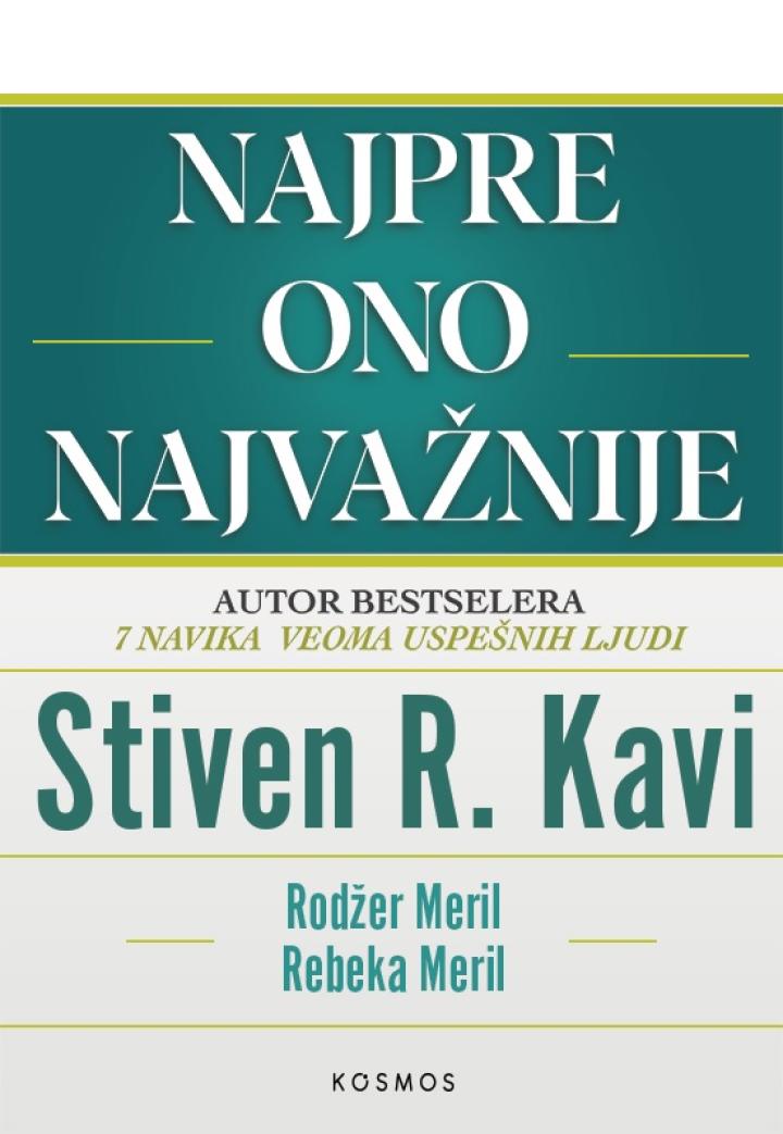 najpre ono najvažnije 