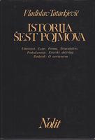 istorija šest pojmova  