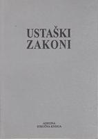 ustaški zakoni  