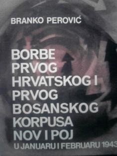 borbe prvog hrvatskog i prvog bosanskog korpusa nov i poj u januaru i februaru 1943  