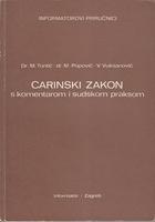 carinski zakon s komentarom i sudskom praksom  