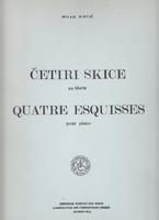 četiri skice za klavir  