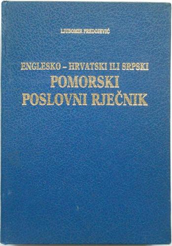 englesko hrvatski ili srpski pomorski poslovni rječnik 