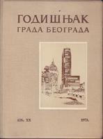 godišnjak grada beograda 1973 singidunum, opsada beograda 1693, velika škola u beogradu  