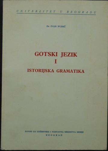 gotski jezik i istorijska gramatika 