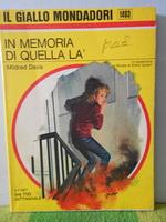 in memoria di quella la  