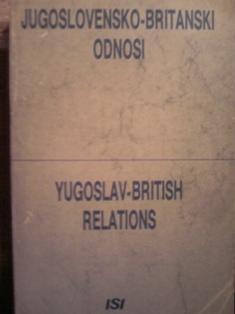 jugoslovensko britanski odnosi  