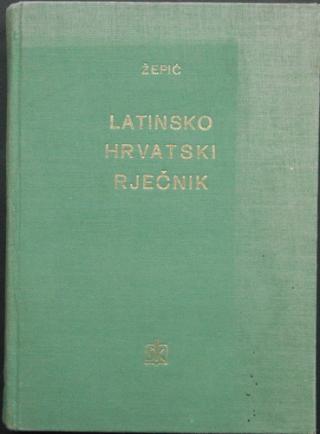 latinsko hrvatski rječnik  