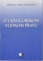o crnogorskom vodnom pravu  