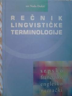 rečnik lingvističke terminologije  