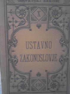 ustavno zakonoslovje  