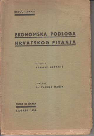 ekonomska podloga hrvatskog pitanja  