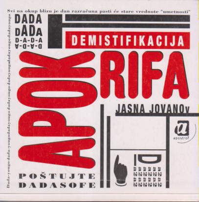demistifikacija apokrifa dadaizam 