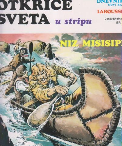 otkriće sveta u stripu niz misisipi 