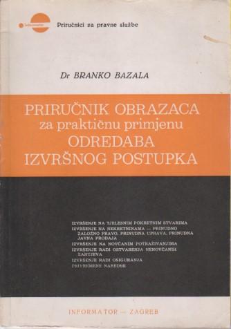priručnik obrazaca za praktičnu primjenu odredaba izvršnog postupka 