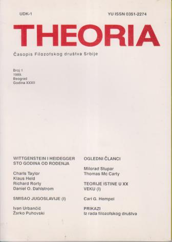 wittgenstein i heidegger sto godina od rođenja 