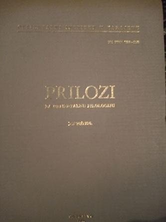 prilozi, orijentalni institut 