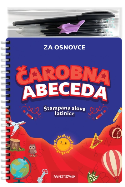 čarobna abeceda štampana slova latinice 