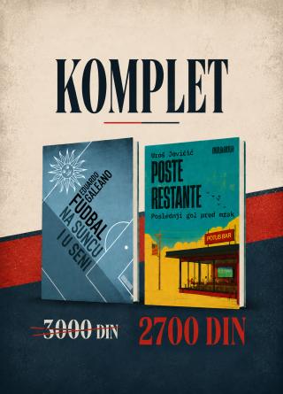 komplet poste restante i fudbal na suncu i u seni uroš jovičić 