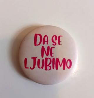 bedž da se ne ljubimo  