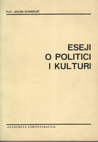 ESEJI O POLITICI I KULTURI