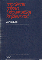 MODERNA MISAO I SLOVENAČKA KNJIŽEVNOST