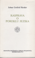 RASPRAVA O POREKLU JEZIKA