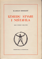 IZMEĐU STVARI I NIŠTAVILA Esej o poeziji Vaska Pope