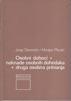 OSOBNI DOHOCI - NAKNADE OSOBNIH DOHODAKA - DRUGA OSOBNA PRIMANJA 