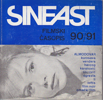 SINEAST filmski časopis 90 / 91 1990