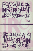 POEZIJA NADREALIZMA U BEOGRADU 1924-1933 Čitanka automatskih tekstova i nadrealističkih pesama