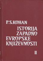 ISTORIJA ZAPADNOEVROPSKE KNJIŽEVNOSTI II-III