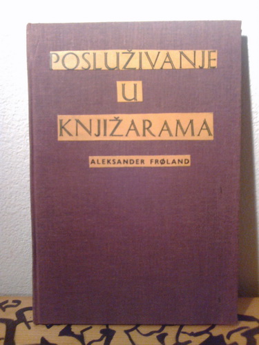 POSLUŽIVANJE U KNJIŽARAMA Priručnik za knjižare