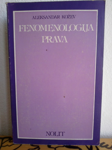 FENOMENOLOGIJA PRAVA