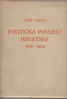 POLITIČKA POVIJEST HRVATSKE 1918 - 1929