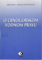 O CRNOGORSKOM VODNOM PRAVU