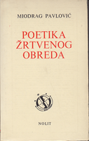 POETIKA ŽRTVENOG OBREDA