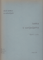 TEMA S VARIJACIJAMA klavir solo