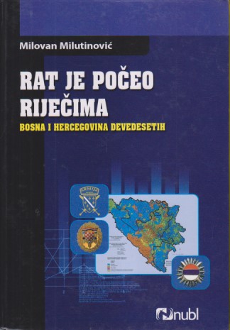 RAT JE POČEO RIJEČIMA Bosna i Hercegovina devedesetih