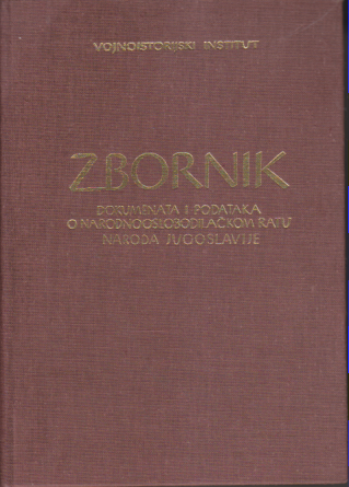 DOKUMENTI NEMAČKOG RAJHA 1943, Tom XII knjiga 3 / ZBORNIK dokumenata i podadaka o NOR-u Jugoslavije