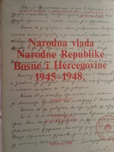 Narodna vlada Narodne Republike Bosne i Hercegovine 1945-1948.
