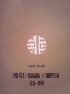 Položaj Mađara u Vojvodini 1918-1929