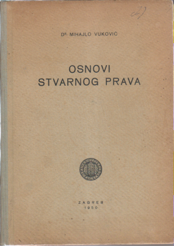 OSNOVI STVARNOG PRAVA