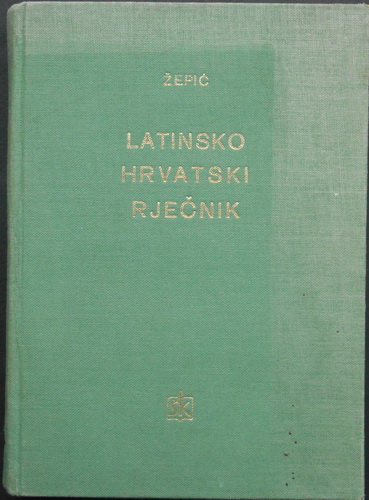 LATINSKO - HRVATSKI RJEČNIK